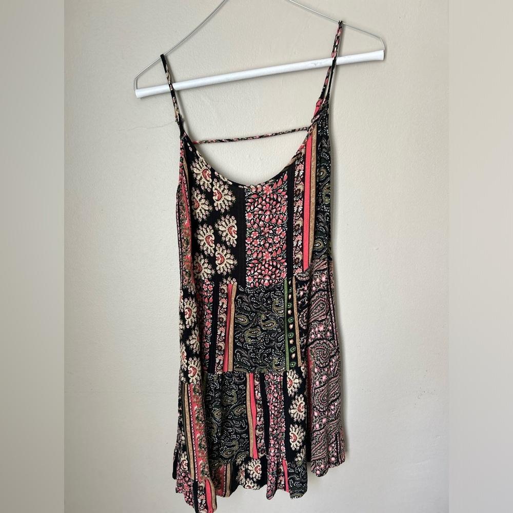 Babydoll rag dress backless